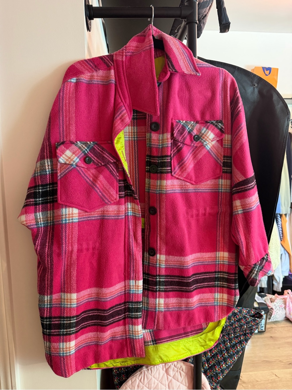 Free people plaid jacket